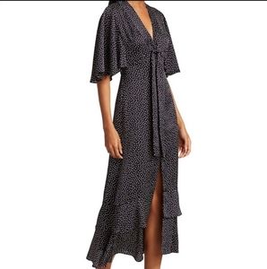 Alexis Kasany Polka Dot midi dress